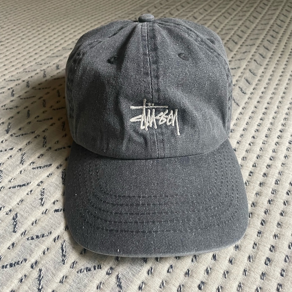 stussy washed stock low pro cap